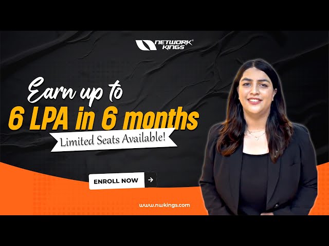 Job-Ready Network Engineer Course | High-Paying Job Awaits You |  Network Kings