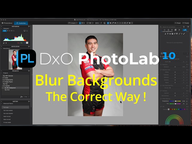DxO PhotoLab 10 | How to Blur Backgrounds the Right Way