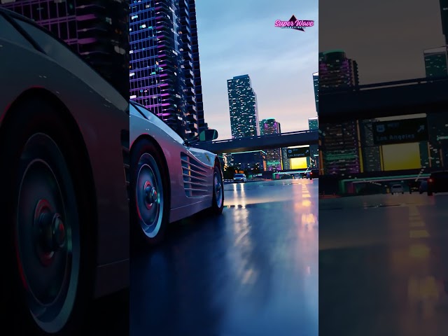 Retrowave Mix - City Drive #80s #syntwave #retrowave #vaporwave #chillwave #shorts #music #80smusic