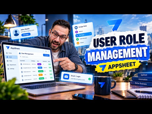 How to Build Multi-Role Access in AppSheet (Staff, Manager & Admin)