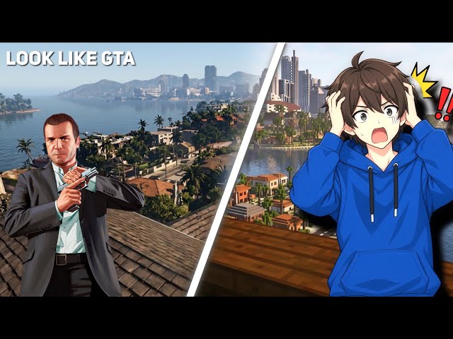 I Remade GTA 6 In Minecraft Bedrock!... 😍