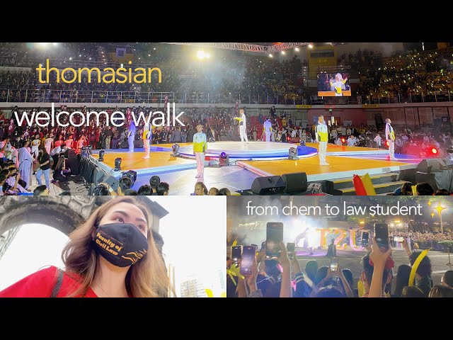 law school vlog | thomasian welcome walk 2022
