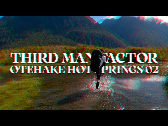 Otehake Hot Springs 02 - Te Araroa Trail to Pfeifer Creek - 3D Video / VR / Anaglyph / Stereoscopic