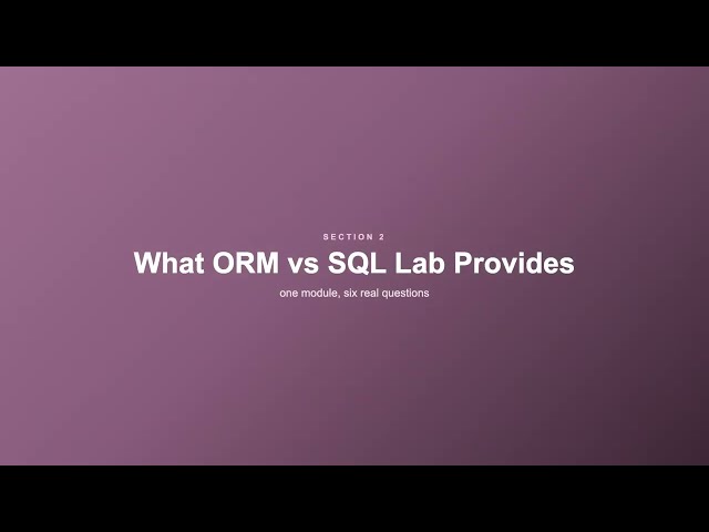 Odoo SQL vs ORM — When Should You Use Each? (Odoo 19)