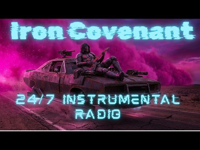 24/7 RADIO For High Focus Work/Workout/Coding/Gaming/Driving - IRON COVENANT Instrumental Rock