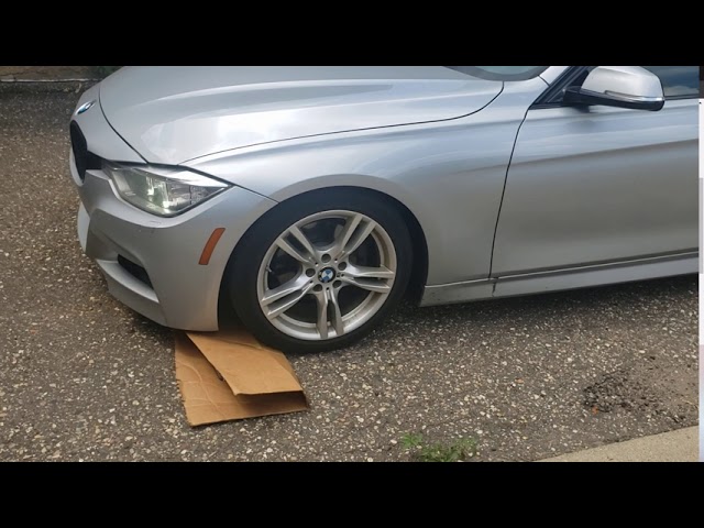 MPress run over with a car