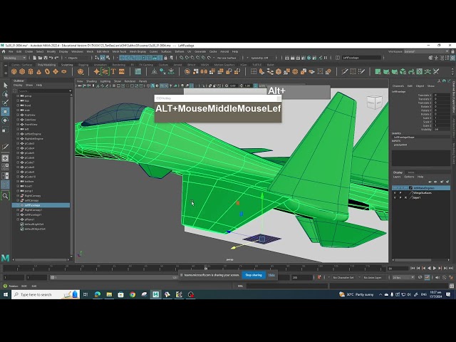 A3M SU30 part 4 Refining Fuslage Details Surfaces