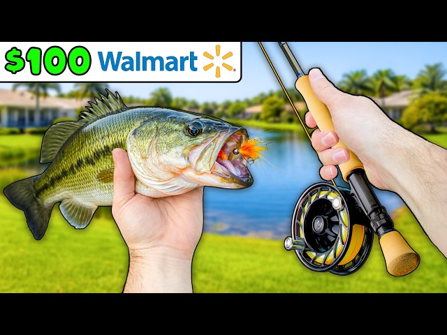 I Tried Fly Fishing For The First Time EVER…(Walmart)