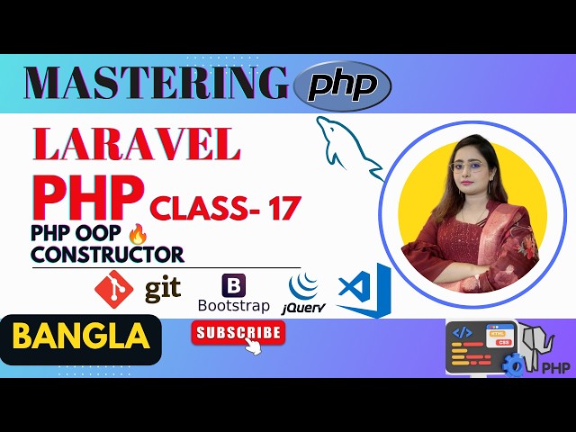 PHP OOP Example & Constructor Explained 🔥 | Class, Object & Constructor | PHP Laravel