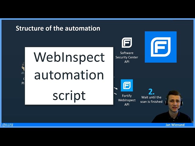 WebInspect Automation - script