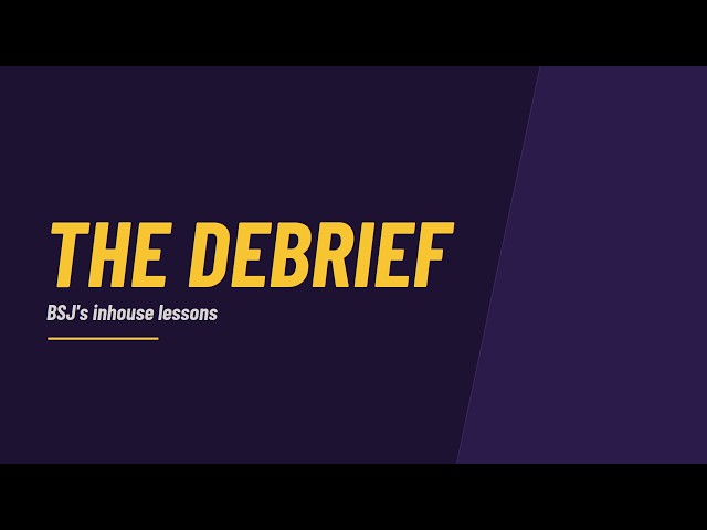 The Debrief High Immortal Takeaways- Week One