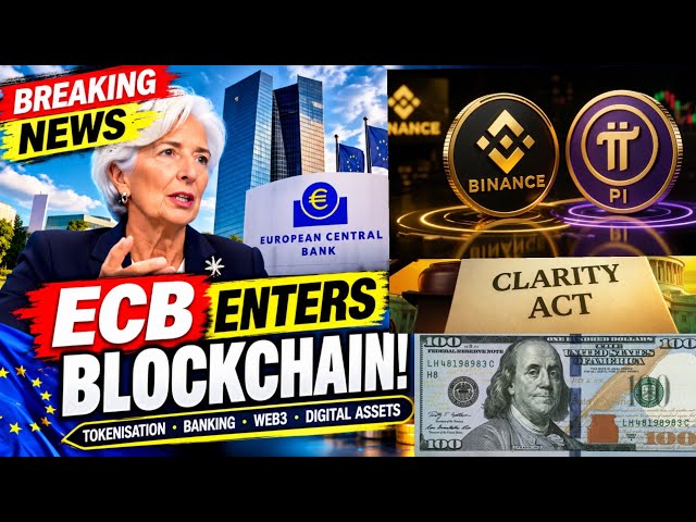 BANKING UPDATE 🚀 EUROPE YATANGIJE BLOCKCHAIN SYSTEM | ECB PONTES & TOKENISED ASSETS 💥 WEB3