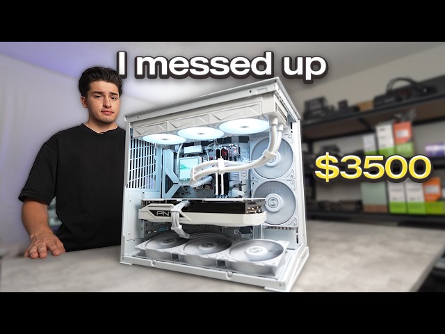 I built a custom RTX 5080 Gaming PC for a subscriber