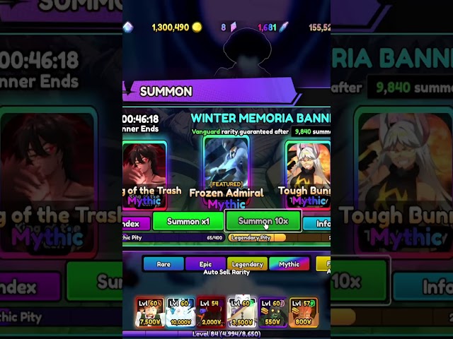 VANGUARD MEMORIA HAS NO CUTSCENE :v #animevanguards #memoria #shorts #gacha