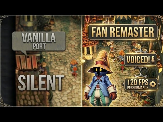 Fans Built the FFIX Remaster Square Enix Won't