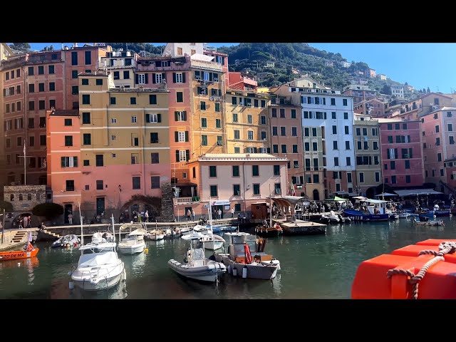 Italy’s Most Beautiful Coastline 🇮🇹 Ligurian Riviera Walking Tour 4K HDR”