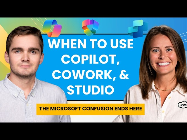 The Microsoft AI Confusion Ends Here: When to Use Copilot, Cowork, and Studio