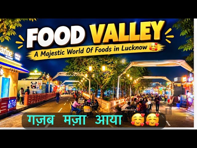 Lucknow New Chatori Gali | Food Valley Lucknow | Amazing Vibes🤘😛