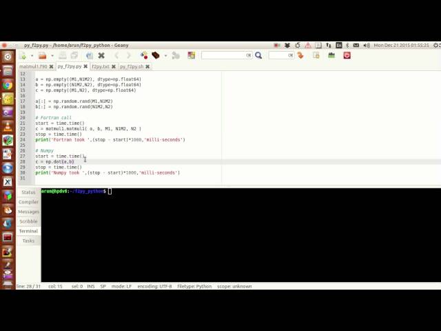 Python Hacks : f2py in detail for Python 2 and Python 3