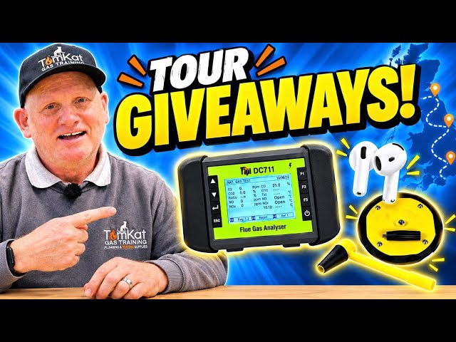 Tomkat and bumbles UK tour giveaways.