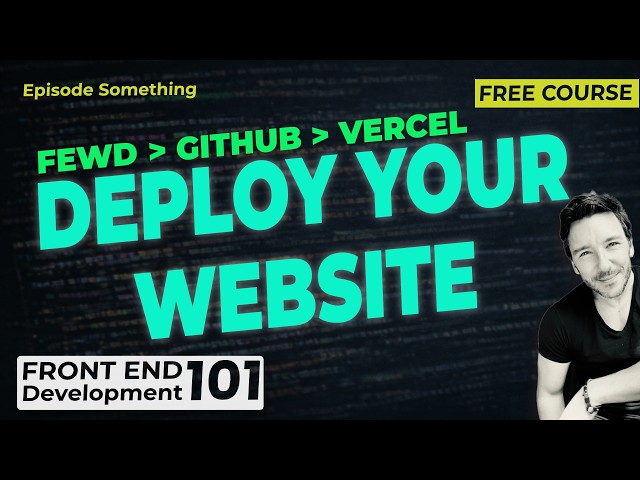 How to Deploy your site to Vercel with Github - Coding for Beginners