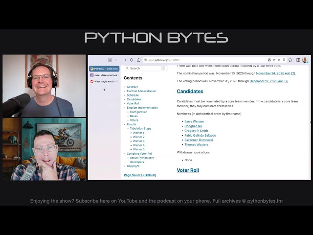 Banned - Python Bytes Podcast Ep. 495