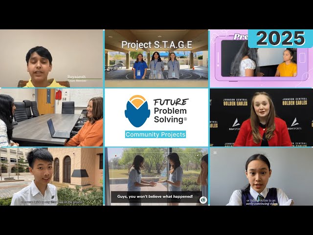 Community Projects 2025: Middle WORLD FINALS SHOWCASE