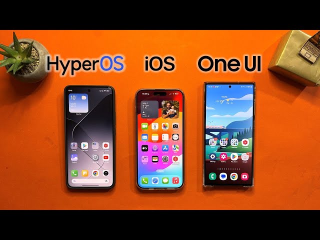 Xiaomi 14 Pro vs iPhone 15 Pro Max vs S23 Ultra: Customization & Animations!