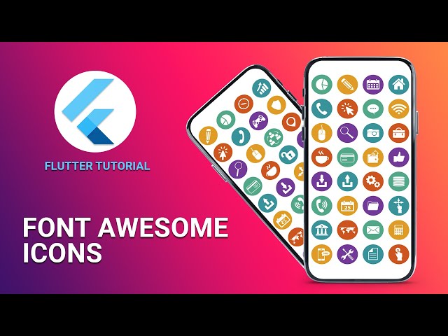 Font Awesome Icons for Flutter | Enhance Your App with Ease