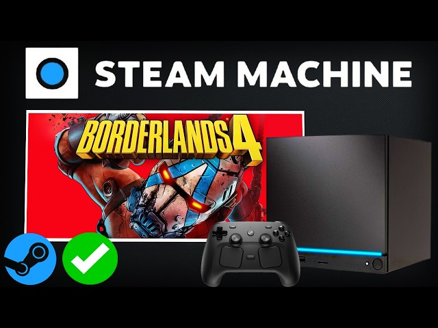 BORDERLANDS 4 Steam Machine Performance: 2160P 1440P 1080P