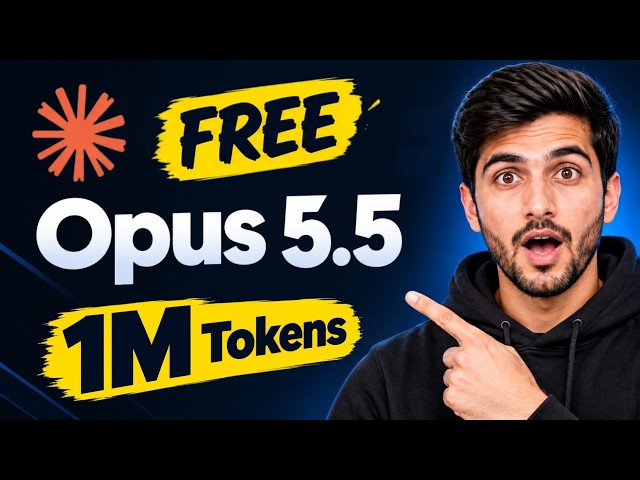Don't Miss This: Claude Opus 5.5 FREE API with 1M Tokens!