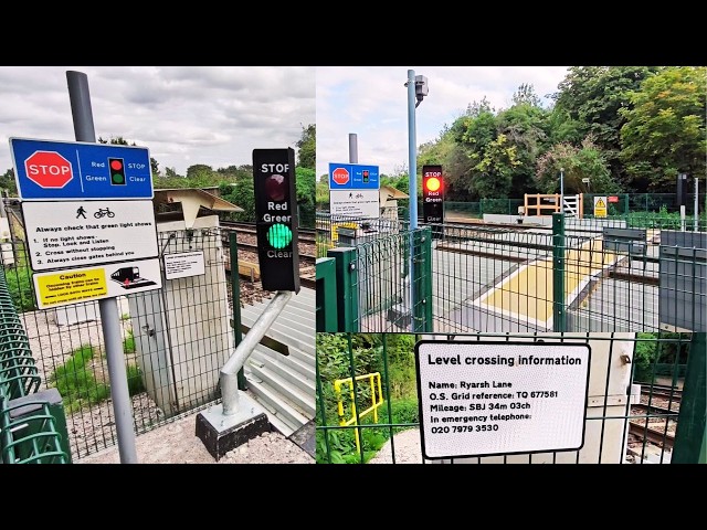Brand New Upgrade! West Malling Ryarsh Lane Level Crossing, Kent