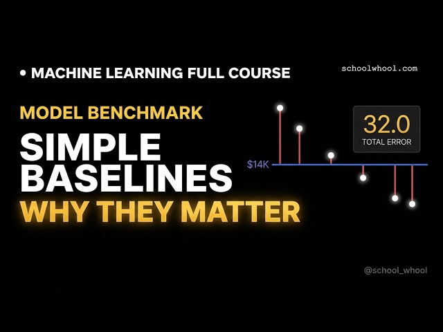Why Simple Baselines and Residuals Important in Machine Learning #artificialintelligence