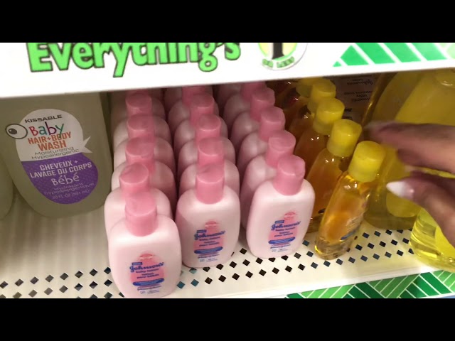Dollar Tree SHOP ASMR SOUNDS SHELF ORGANIZATION