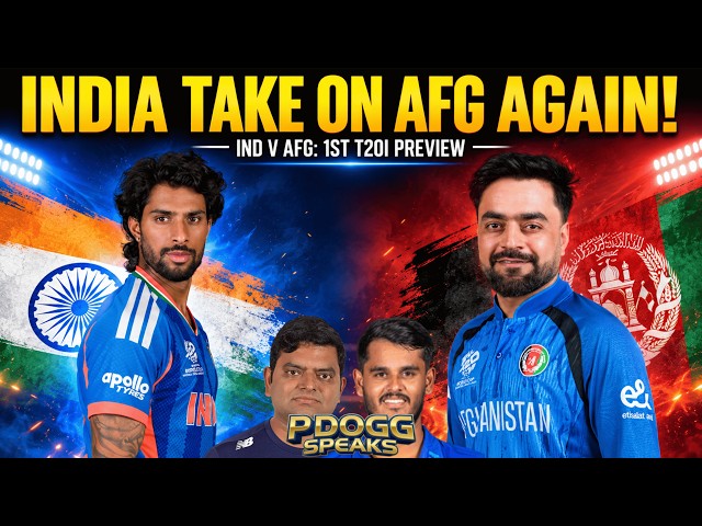 THE ASIAN GAMES DRESS REHEARSAL! | IND vs AFG 1st T20I Preview: Iyer Leads the Charge | Pdoggspeaks