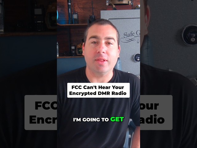 The FCC can't hear your DMR Encrypted Radio