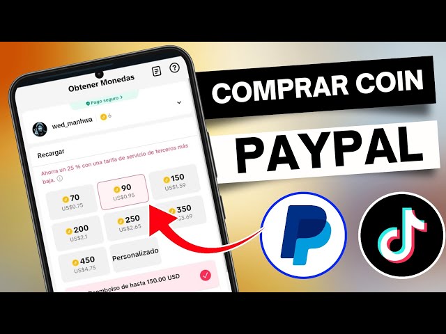 How to Top Up TikTok Coins with PayPal 2024 ✅️