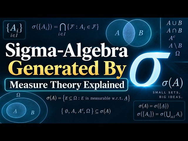 Generated Sigma-Algebra+Examples