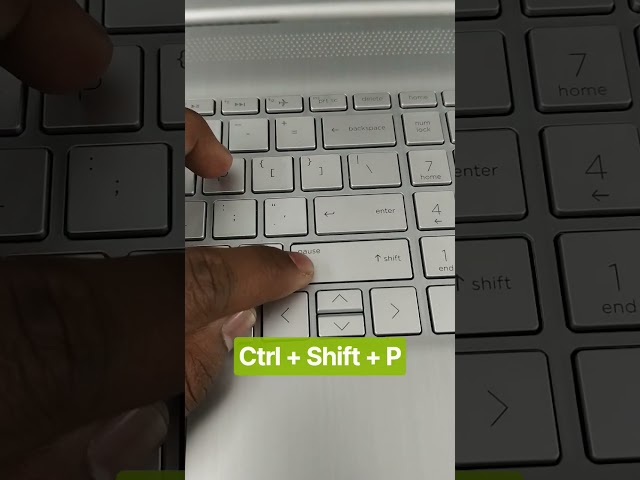 How to Take a Screenshot in Browser (Ctrl + Shift + S) 💻 #shorts #tech