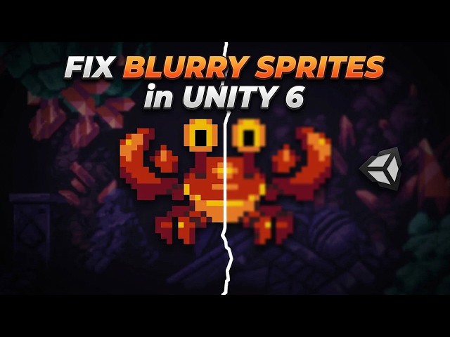 Why Your Pixel Art Looks Blurry in Unity (And How to Fix It)