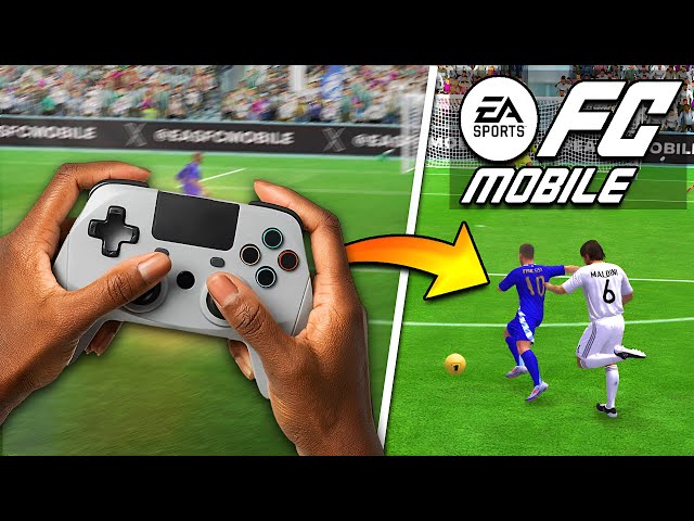 I Used a Controller in FC Mobile For the First Time…