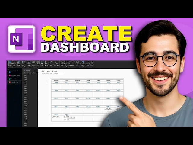 How to Create a Monthly Dashboard Page in OneNote - Full Guide (2026)