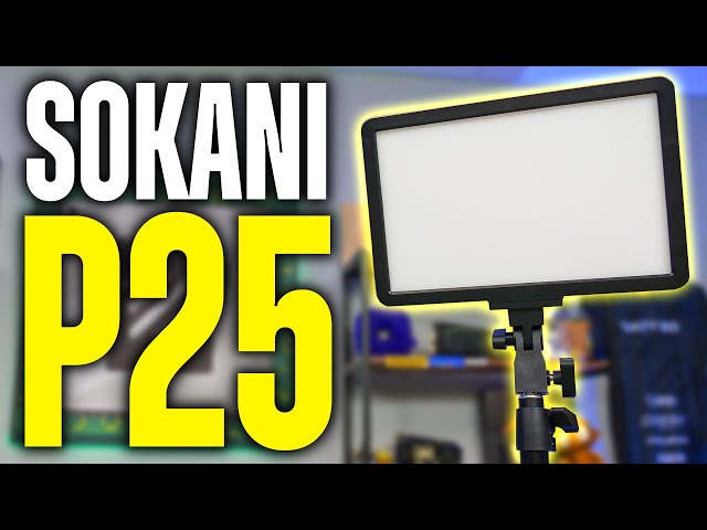 Sokani P25 Key Light Review  - Unboxing & Setup!