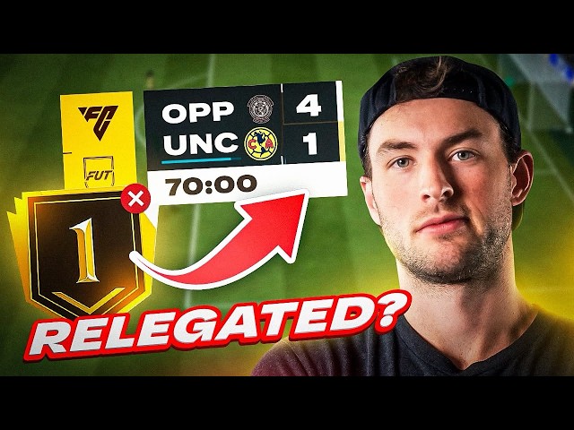 I Almost Got RELEGATED from Division One 😭