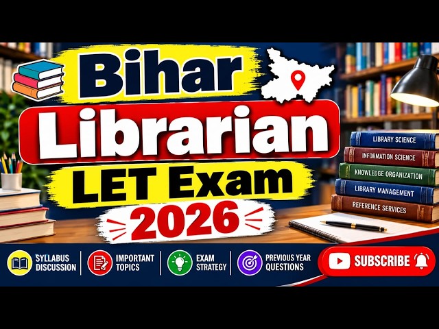Bihar Librarian SET -2026
