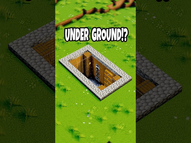 This Underground Minecraft House Is SO Easy! #minecraft