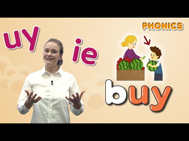 Long Vowels | Lesson 11 Long Vowel ie, y, ye, uy | Diphthong | 4 Step Phonics
