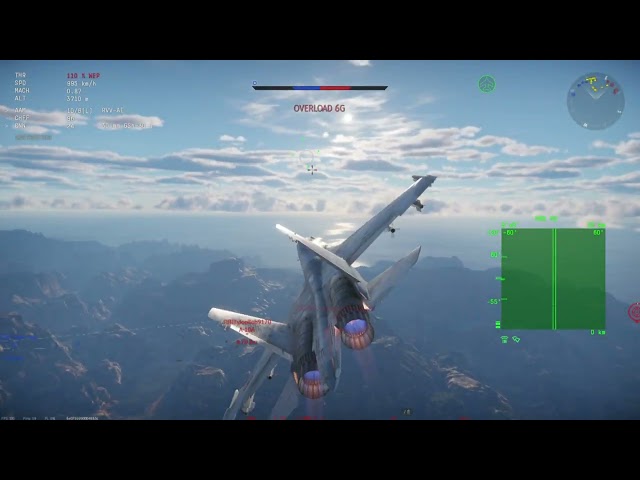 War Thunder: Air Battles African Canyon BR 13.3