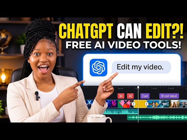 How to Edit Your Videos Using ChatGPT | Easy AI Video Editing Tutorial for Beginners