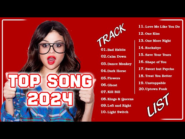 Top 40 Songs of 2023 2024 - Billboard Hot 100 This Week - Best Pop Music Playlist